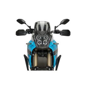 PUIG Sport-Windschutzscheibe leicht rauchig 240x250mm für Yamaha