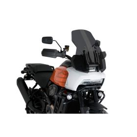PUIG Dunkelrauch Touring-Windschutzscheibe für Harley Davidson