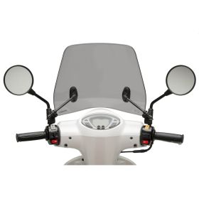 Écran de circulation PUIG fumée légère 310x370mm pour Sym