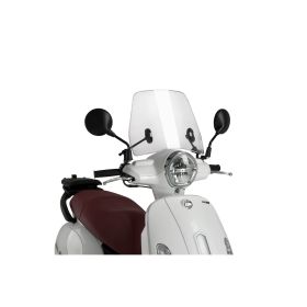 PUIG Pare-brise clair 310x370mm pour Sym