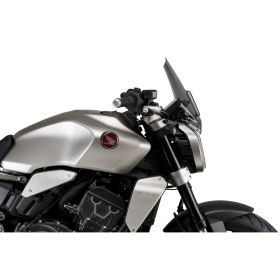 Pare-brise PUIG Light Smoke Naked Sport homologué ABE pour Honda