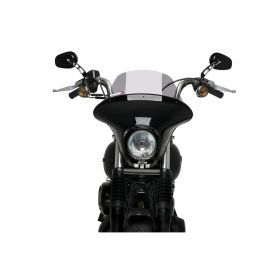 PUIG Batwing SML Touring Clear Smoke Windscreen for Harley Davidson Dyna Street Bob