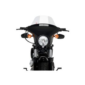 PUIG SML Touring Klar Batwing Verkleidung für Harley Davidson