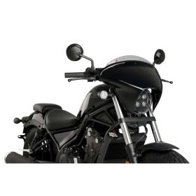 Cupolino PUIG batwing SML sport fumè chiaro per Honda rebel