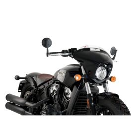 PUIG Batwing SML Pare-brise Sport Transparent pour Indian Bobber Scout