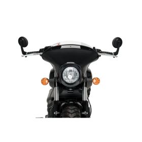 PUIG Batwing SML Pare-brise Sport Transparent pour Indian Bobber Scout
