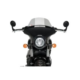 Cupolino PUIG batwing SML touring fumè chiaro per Indian bobber scout