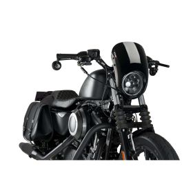 PUIG Halbverkleidung Schwarzes Windschild für Harley Davidson