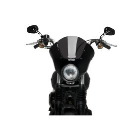 Cupolino PUIG semicarenato fumè scuro per Harley davidson dyna street bob