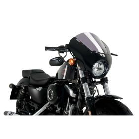 Pare-brise léger fumé demi-caréné pour Harley Davidson