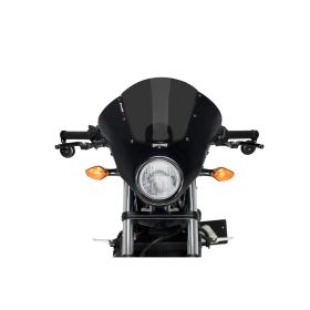PUIG Semi-Faired Dark Smoke Windscreen for Honda Rebel