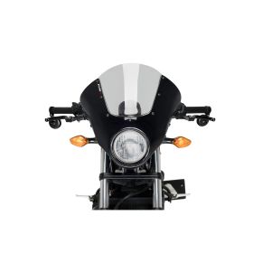 Cupolino PUIG semicarenato fumè chiaro per Honda rebel