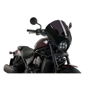 Cupolino PUIG semicarenato fumè scuro per Honda rebel