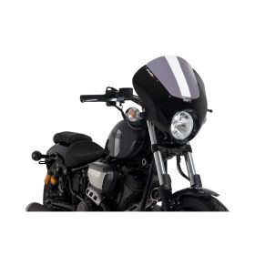 Pare-brise semi-carénage léger fumé pour Yamaha