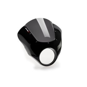 Cupolino PUIG semicarenato fumè scuro omologato ABE per Triumph