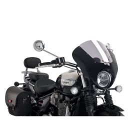 Cupolino PUIG semicarenato fumè chiaro per Triumph