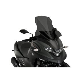 PUIG V-Tech Touring Dunkelrauch Windschild für Yamaha Tricity