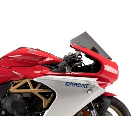 PUIG r-racer pare-brise fumé léger homologué ABE pour MV Agusta