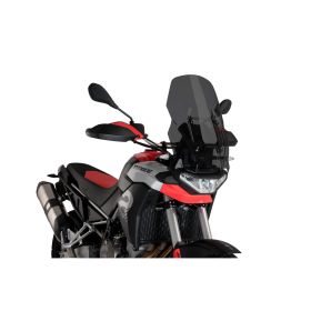 Cupolino PUIG touring fumè scuro per Aprilia tuareg