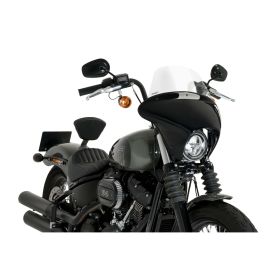 Cupolino PUIG batwing SML touring trasparente per Harley davidson softail street bob