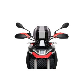 Cupolino PUIG sport fumè scuro omologato ABE per Aprilia tuareg
