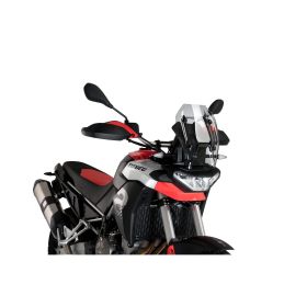 Cupolino PUIG sport fumè chiaro per Aprilia tuareg