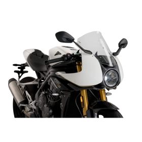 Pare-brise transparent PUIG r-racer pour Triumph Speed Triple RR