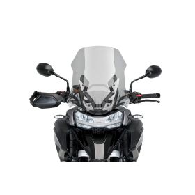 Cupolino PUIG touring fumè chiaro omologato ABE per Triumph