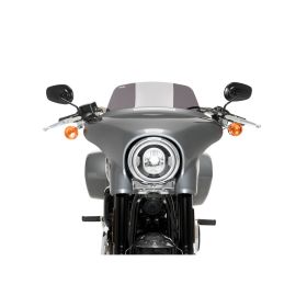 PUIG Hochstraße Sport dunkel getöntes Windschild für Harley Davidson Softail Sport Glide