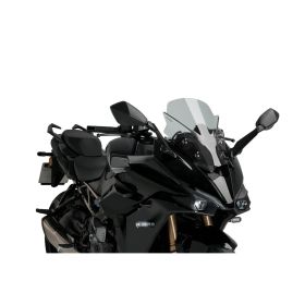 PUIG Sport Windschild Leichtrauch 415x340mm für Suzuki