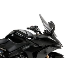 PUIG touring windshield light smoke 545x395mm for Suzuki