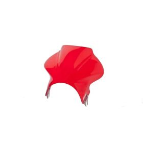PUIG rotes Cockpit-Windschild 295x355mm für Kawasaki