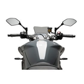 PUIG fumée claire carénage nu sport homologué ABE pour Yamaha