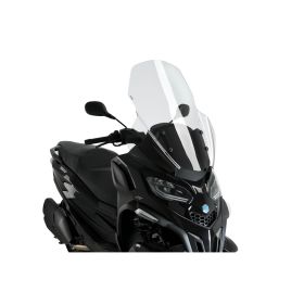 Pare-brise transparent PUIG V-Tech Touring pour Piaggio