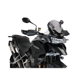 Pare-brise fumé sombre PUIG sport 300x315mm pour Triumph