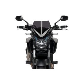 Cupolino PUIG naked sport fumè scuro omologato ABE per Honda