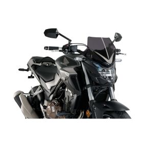 Cupolino PUIG naked sport fumè scuro omologato ABE per Honda