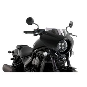 Cupolino PUIG semicarenato fumè chiaro per Honda rebel