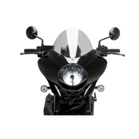 PUIG Half-Fairing Light Smoke Windscreen for Honda Rebel