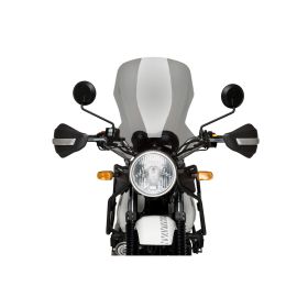 PUIG touring windshield light smoke for Royal Enfield Himalayan