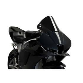 Pare-brise PUIG r-racer noir 275x275mm pour Honda CBR RR