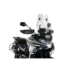 Cupolino PUIG touring con deflettore fumè chiaro per Cfmoto