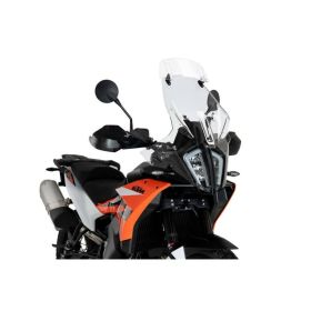 PUIG Touring-Windschutzscheibe mit transparentem Deflektor für KTM
