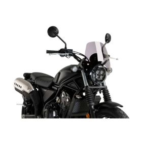 Cupolino PUIG naked sport fumè chiaro per Honda cl