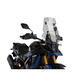 Cupolino PUIG touring con deflettore fumè chiaro per Suzuki dl v-strom de