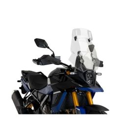 PUIG Touring-Windschutzscheibe mit transparentem Deflektor für Suzuki DL V-Strom