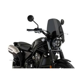 Pare-brise Naked Touring PUIG Dark Smoke pour Honda CL