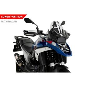 Carénage sportif transparent PUIG homologué ABE pour BMW