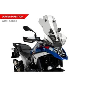 Cupolino PUIG touring con deflettore trasparente per Bmw