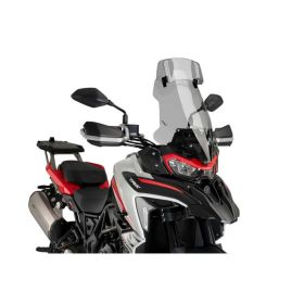 Cupolino PUIG touring con deflettore fumè chiaro per Benelli
